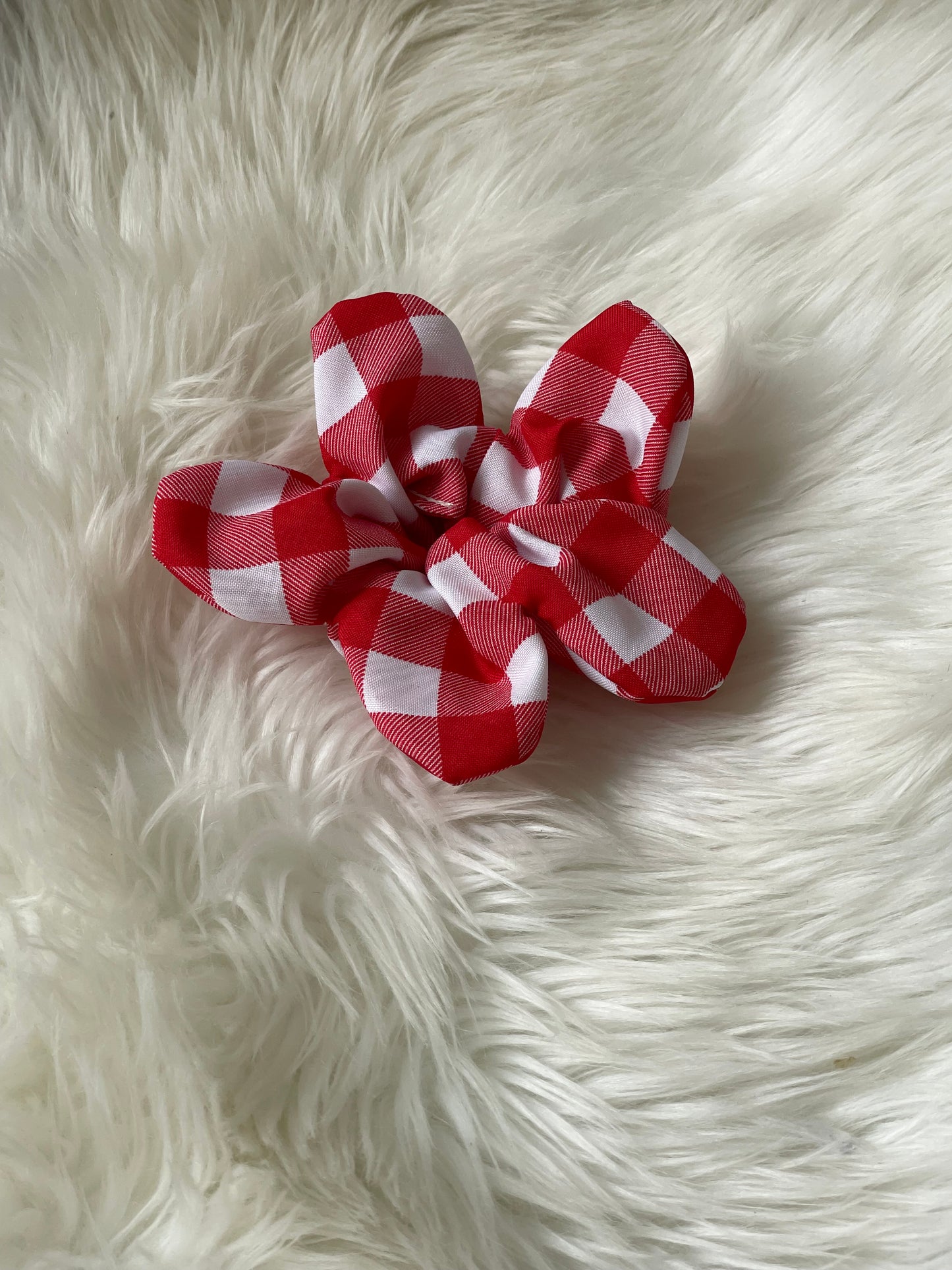 Flower Scrunchies
